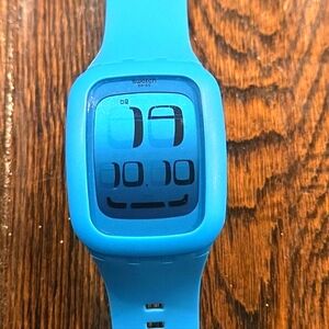 Swatch Vibrant Blue Smartwatch